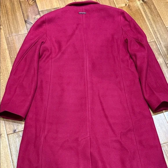 Armani NWT Stunning Long Wool blend Trench Coat - Picture 11 of 14